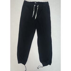 Lira Joggers Men's Medium Drawstring Jogger Pants Black Bottom Tie